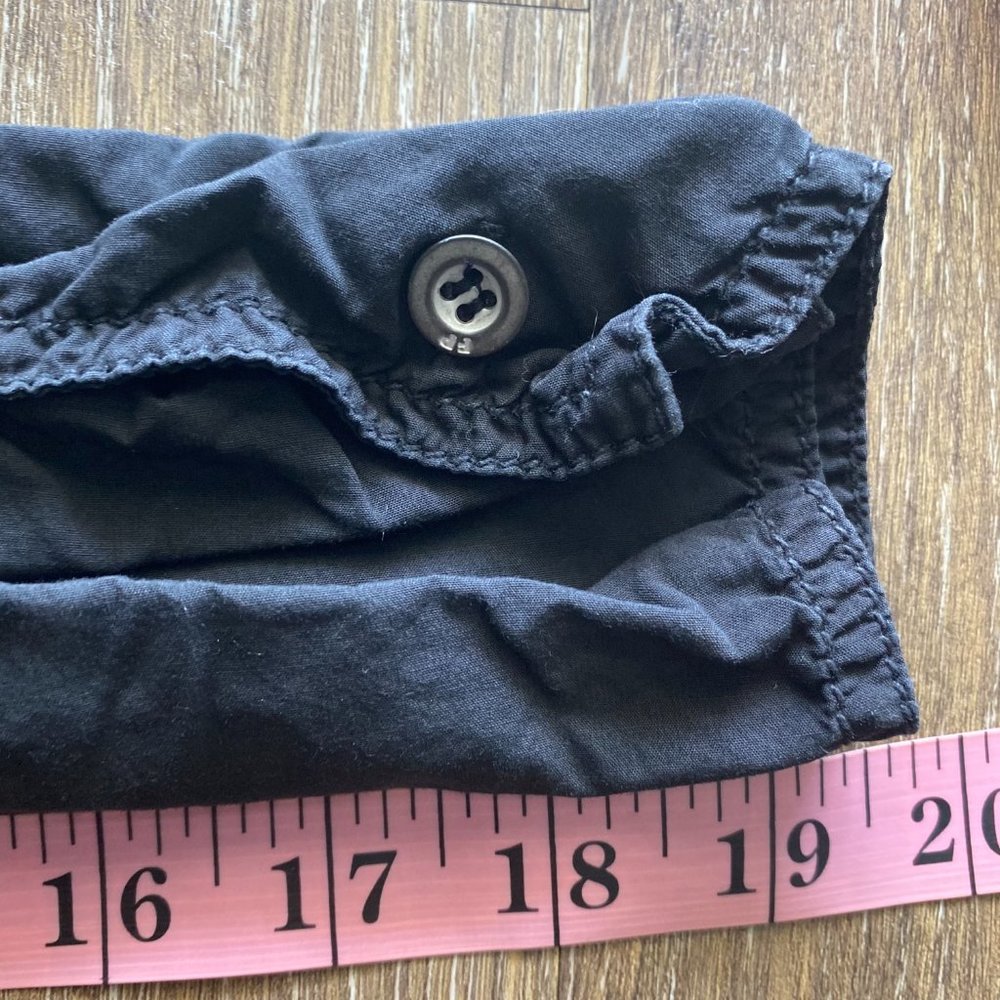 Free People Tuxedo Style Button-Down Size 10 Shirt - image 8